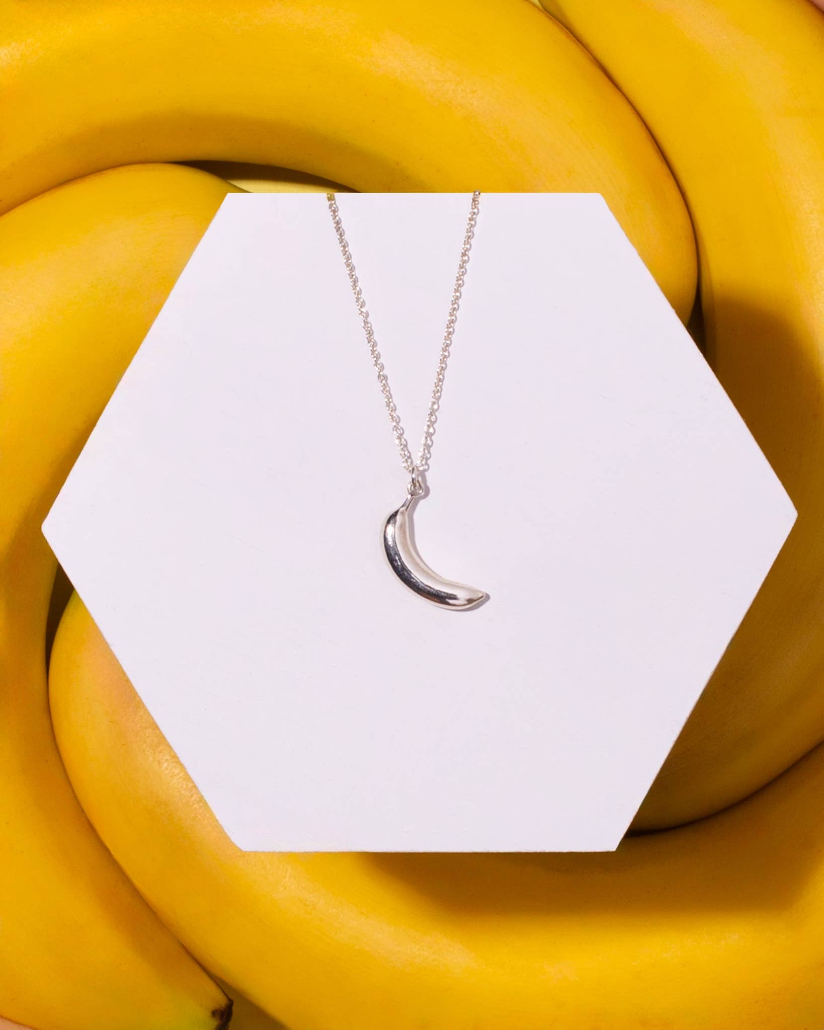 Banana Menorah - Wholesale Pendant/Charm Necklace - Banana Charm Necklace2