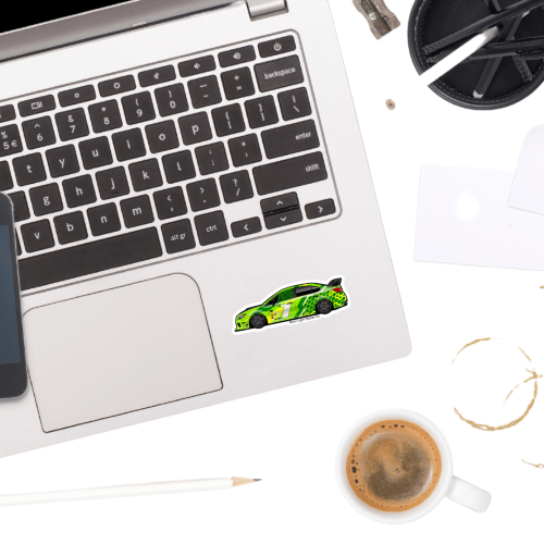 Moon Light Sticker Co - Wholesale Sticker - Racecar Sticker1