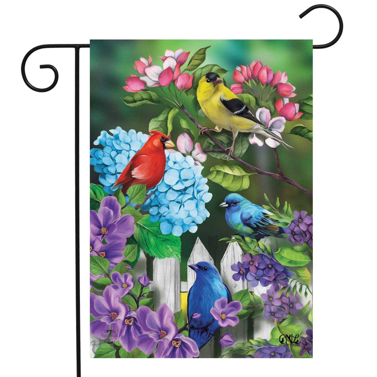 Briarwood Lane - Vente Drapeaux - Drapeau de jardin Feathered Friends1