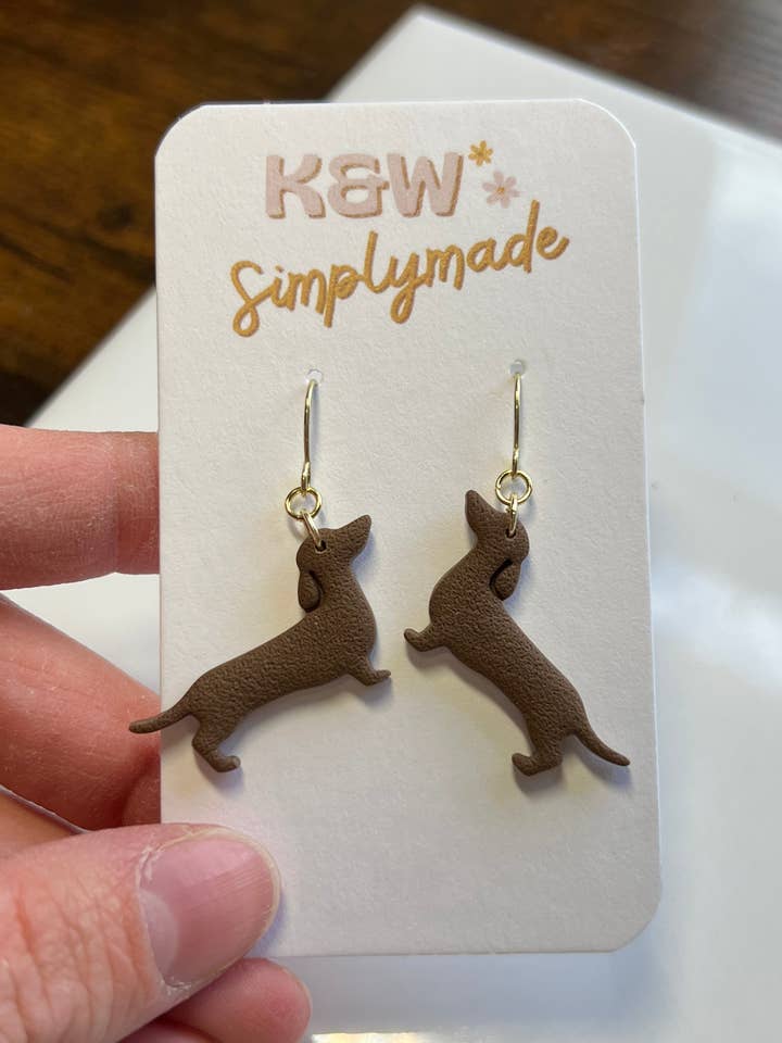 Dachshund Dangle for wholesale by K&W Simply Made