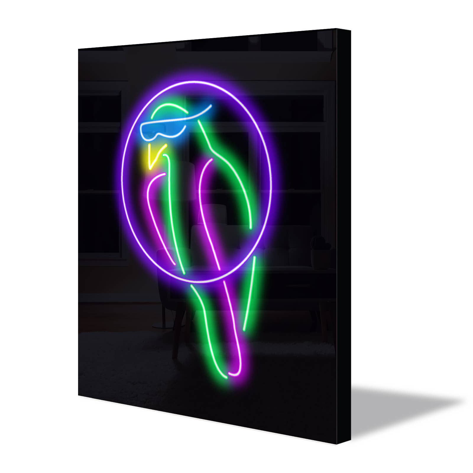 Mad About Neon - Wholesale Neon Sign - LED Neon Sign PARROT BAR with remote control2