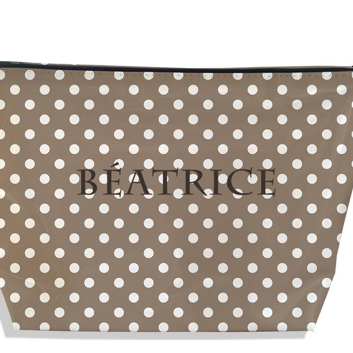Borsa da toilette personalizzata Pois 5 per la vendita all'ingrosso da parte di BISTRAKOO
