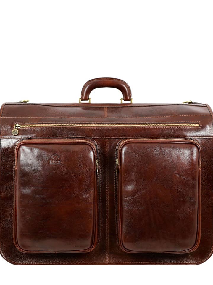 Leather Garment Bag - The Big Sleep for wholesale by Time Resistance