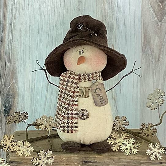 Cash the Salvage Snowman for wholesale by Honey and Me