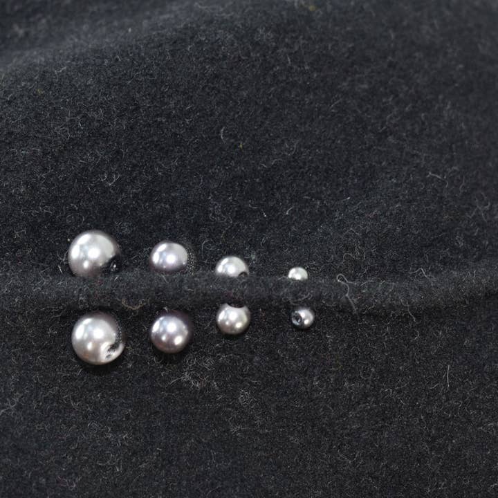 Dupatta Designs - Wholesale Cloche Hat - Women's - Radcliff Lieutenant Wool Hat