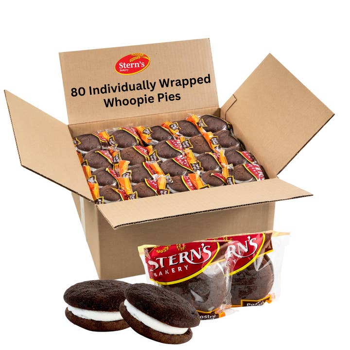 Whoopie Pies 80 Individually Wrapped - Sterns Bakery and other Purchase Wholesale marshmallow online. Free Returns & Net 60 Terms on Faire trending on Faire.