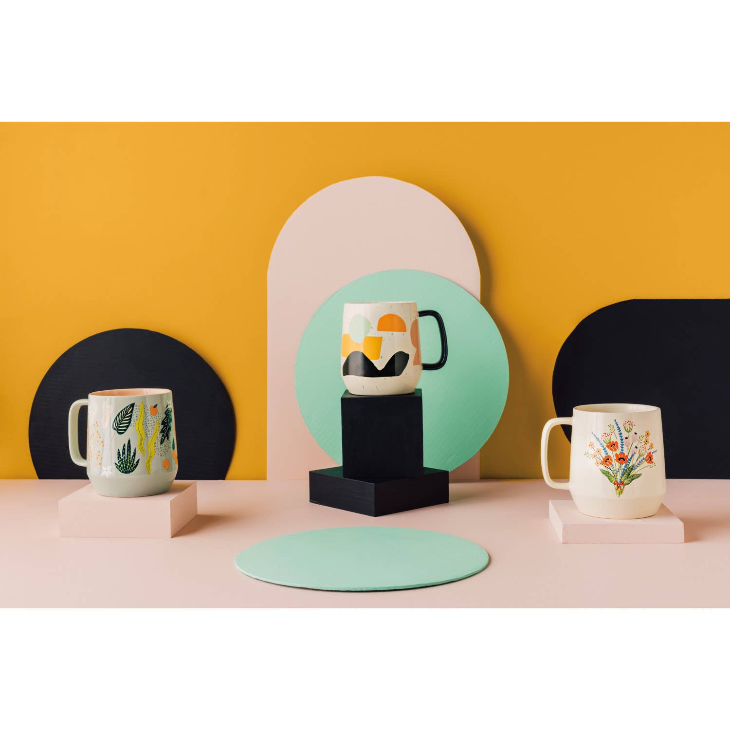 Danica Jubilee - Wholesale Coffee Mug - Doodle Mega Mug2