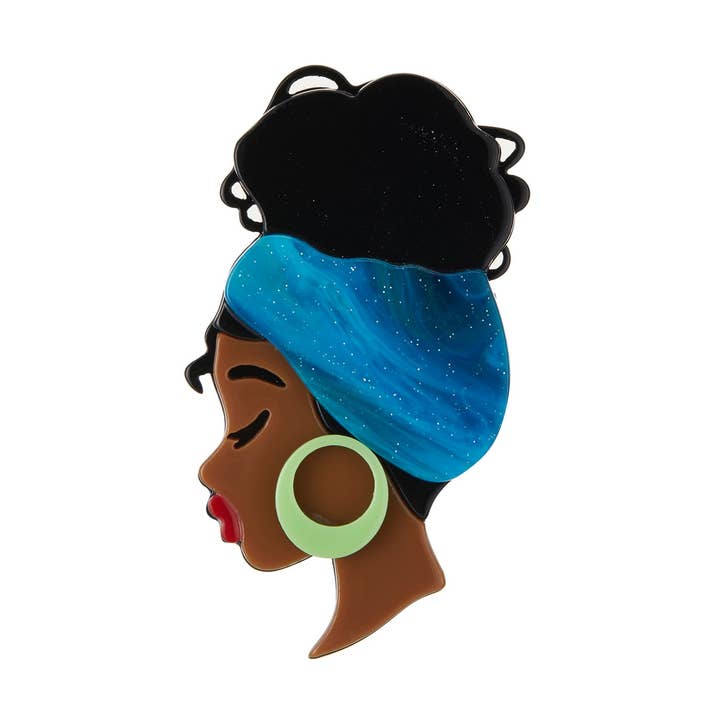 Qwara pin brooch for wholesale by BELLE MISS