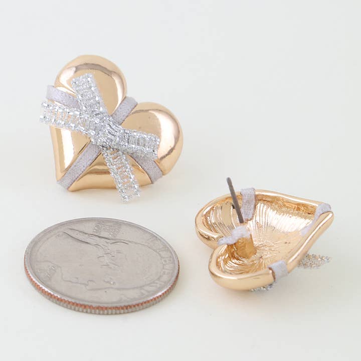 Krystalhjerte Gave Ørestikker for engroshandel hos 3AM BY H&D ACCESSORIES