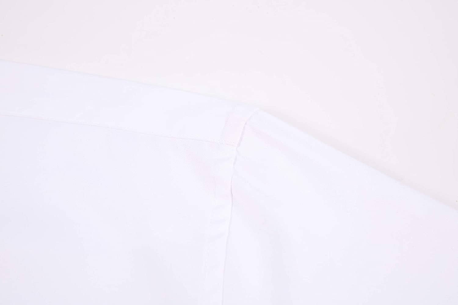 Rodeo Clothing - Wholesale Button Down Shirt - Men's - Mens Dress Shirts Wrinkle Free Regular Long Sleeve Shirts - WHITE3