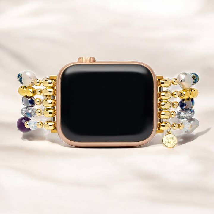 Cape Diablo - Wholesale Watch Band/Strap - Women's - Viola Sonata Stretch Apple Watch Strap2