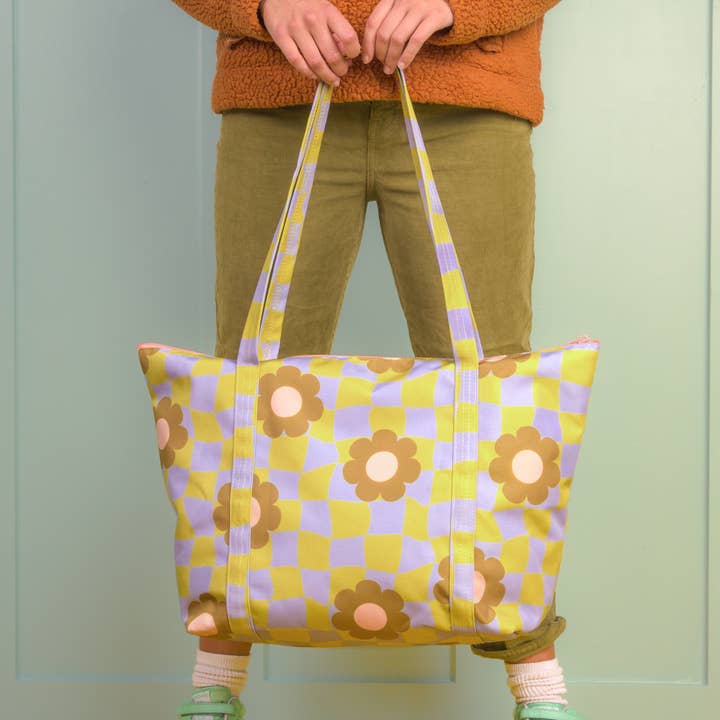 Cool Funky Daisy Weekender (Fall) for wholesale by Talking Out of Turn