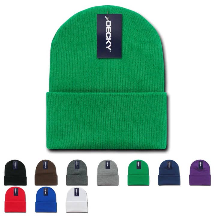 The Park Wholesale - Vendita all'ingrosso Berretto - Unisex - Decky 613 - Berretto lungo in acrilico, berretto lavorato a maglia - 613