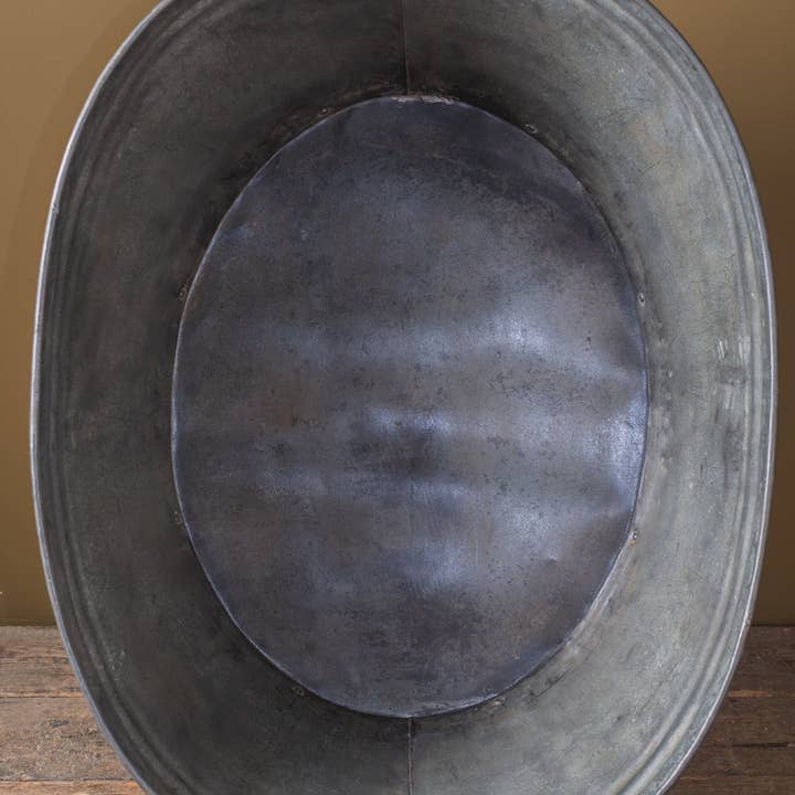 Ian Snow Ltd - Wholesale Storage Bin - Vintage Iron Tub - 044