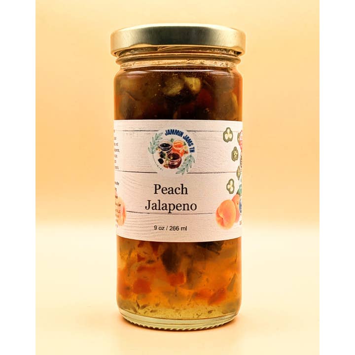 Peach Jalapeno for wholesale by Jammin Jams TN LLC