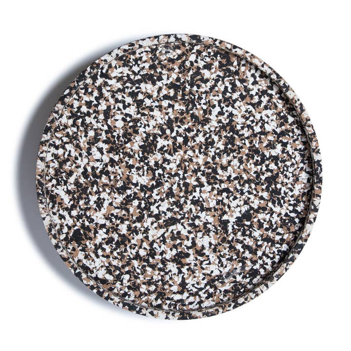 TRASHY GOODS - Wholesale Decorative Tabletop Object - 12" Smart Susan | Cork Terrazzo0