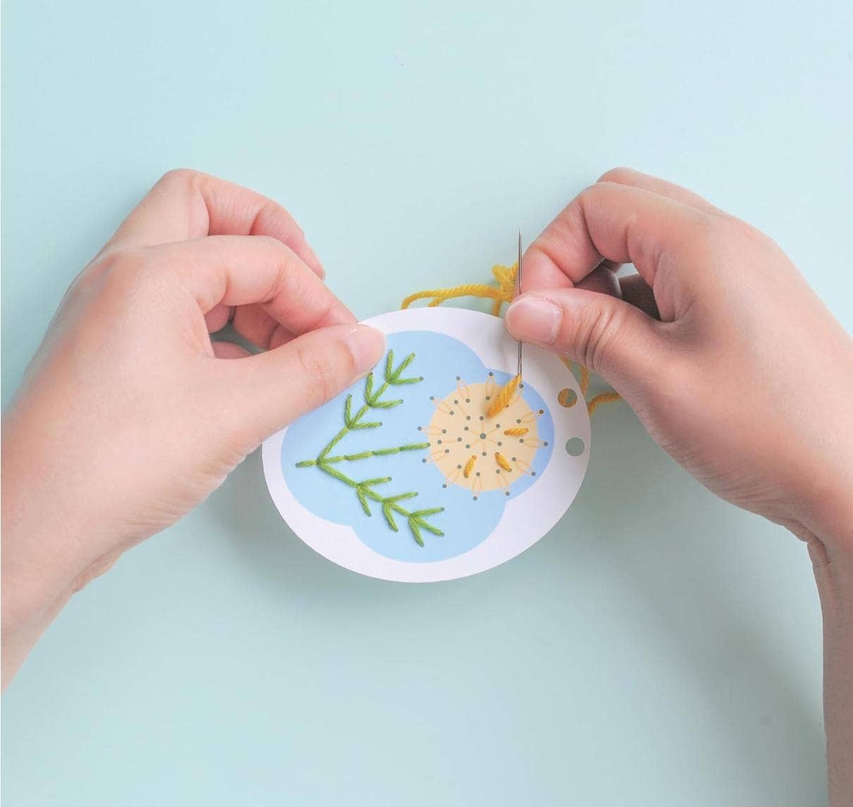 「FUNJI」In Japan – Großhandel Kreuzstich-/Stickzubehör – Japanisches Papier-Stickerei-Set für Anfänger1