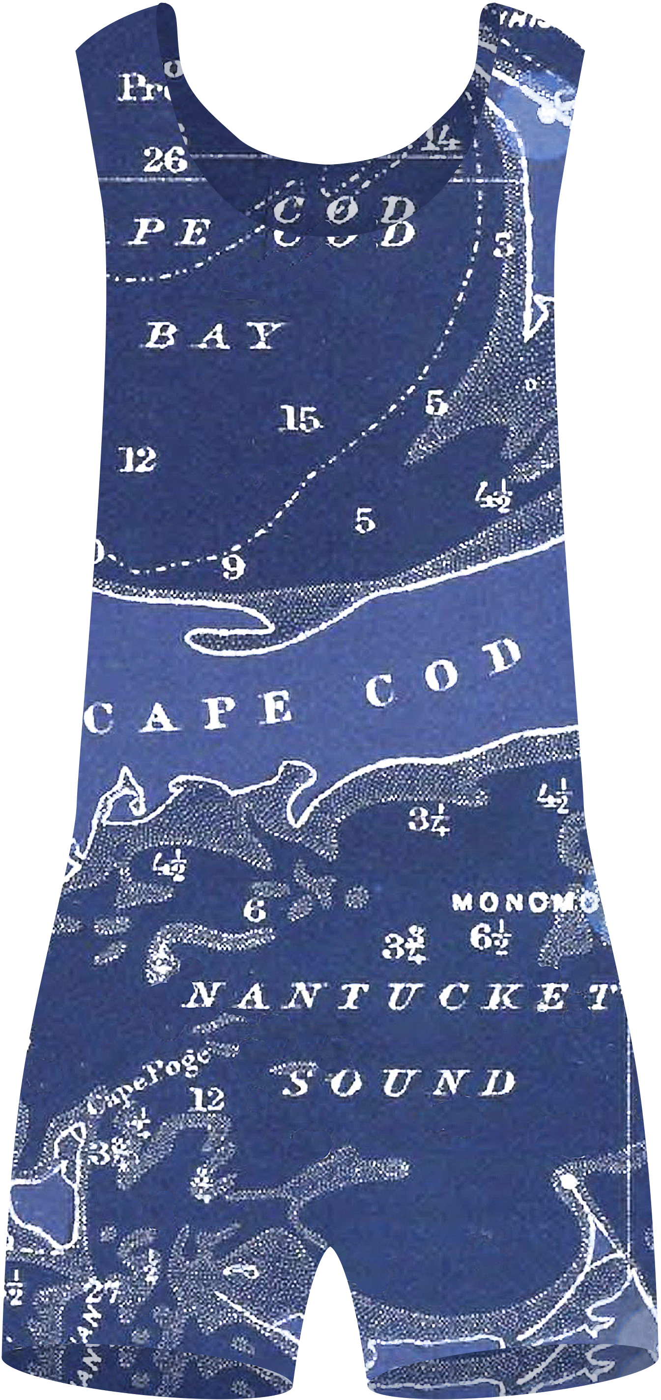 Ox Bow Decor - Wholesale Throw/Decorative Pillow - Nautical/ Cape Cod and Islands Bathing Suit Pillow Blue0
