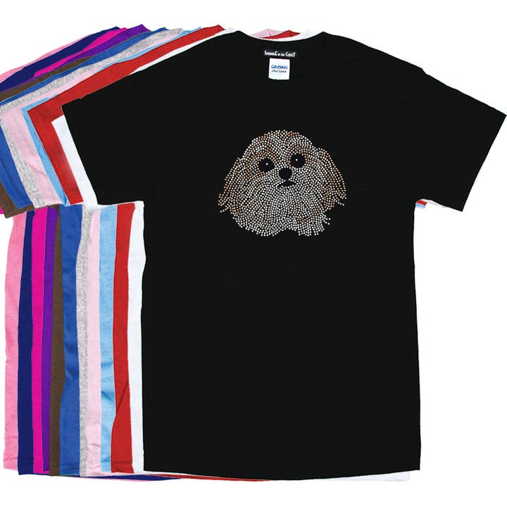 Shih Tzu kvinnors T-shirt för wholesale av Dog in the Closet