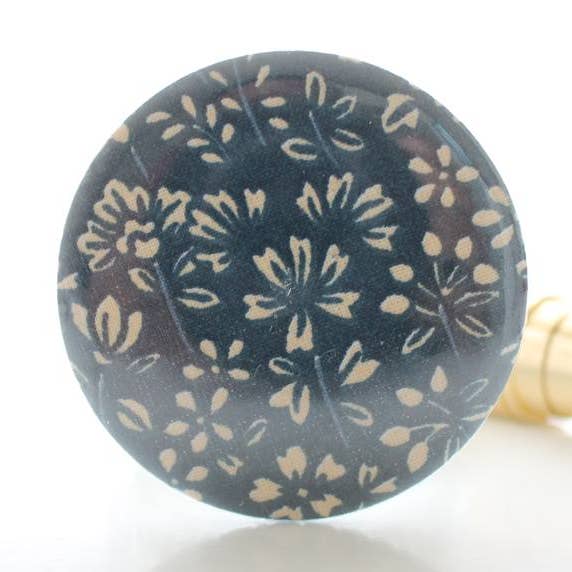 Specchio da tasca Bella prateria beige per la vendita all'ingrosso da parte di Sabrina Trefle