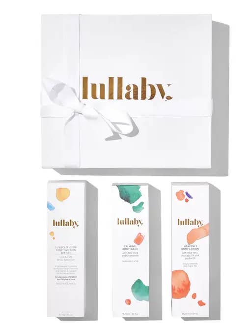 Trio-set van top tot teen voor wholesale door Lullaby Skincare