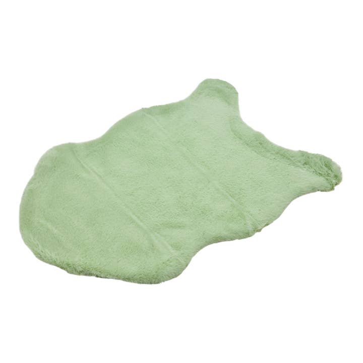 Kaninpels kunstpels af polyester mint (B/H/D) 90x60x2cm for engroshandel hos Wurm