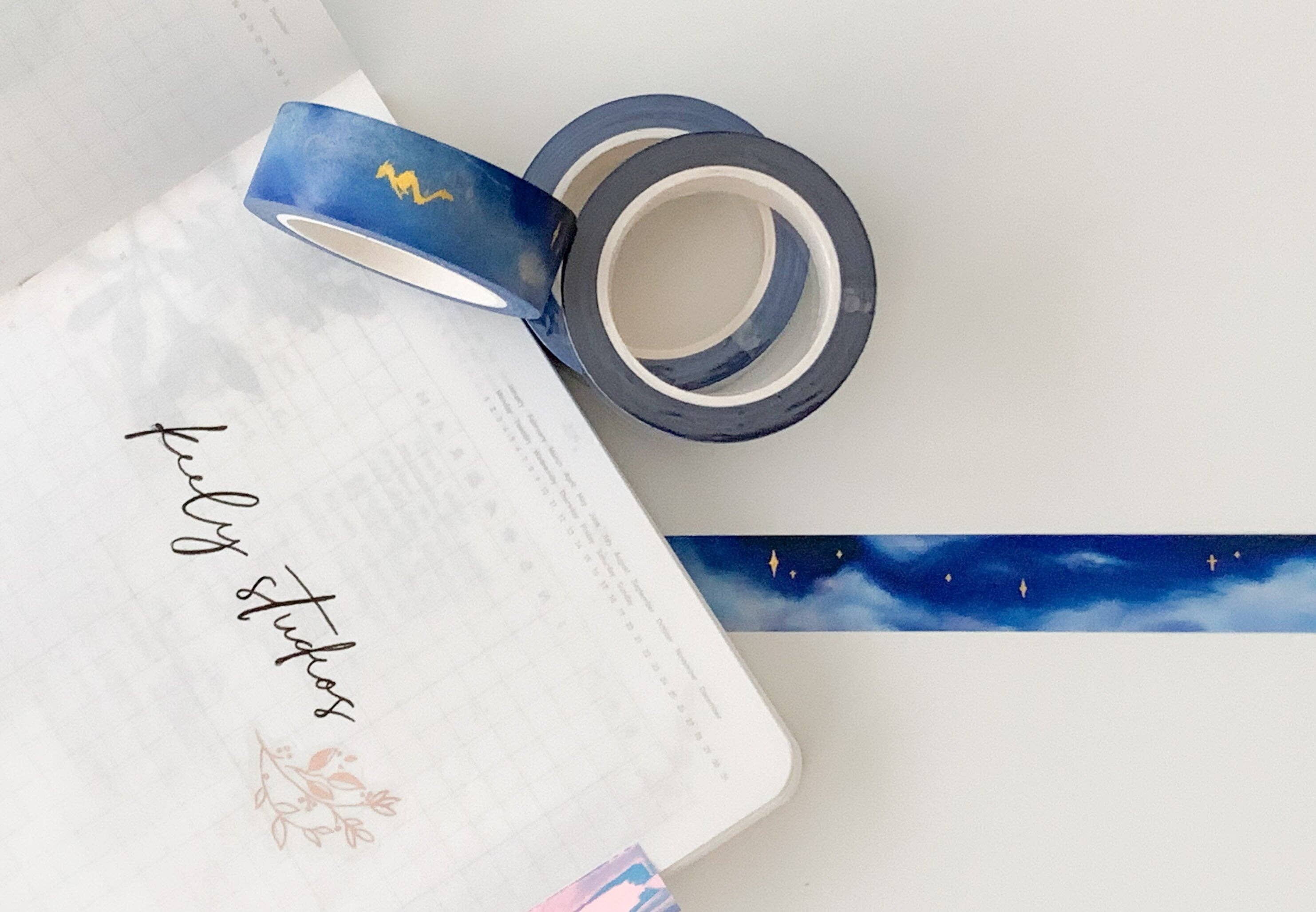 Keely Studios - Wholesale Washi Tape - An Ocean of Sky Night Collection Washi Tape3