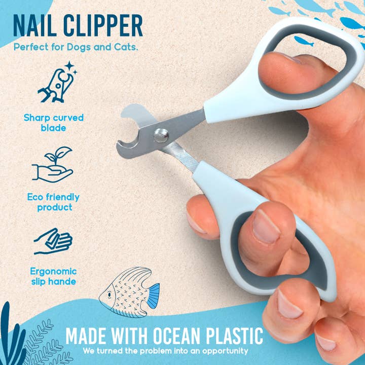 Precious Tails - Wholesale Pet grooming tool – Dog - Ocean Plastic by PT Pet Nail Clipper Grooming Tool15