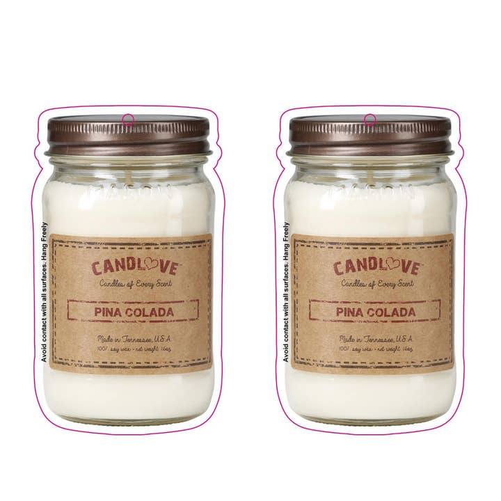 CANDLOVE CANDLE CO - Wholesale Car Freshener - Unisex - CANDLOVE Strong Scented Car Freshner 16 Scents (1x Peice)5