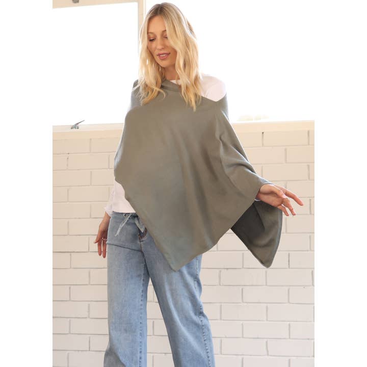 Angel Maternity – Großhandel Stillabdeckung – Mutterschaft – Moozie Mama Luxuriöser Poncho/Schal Umstands- und Stillbezug