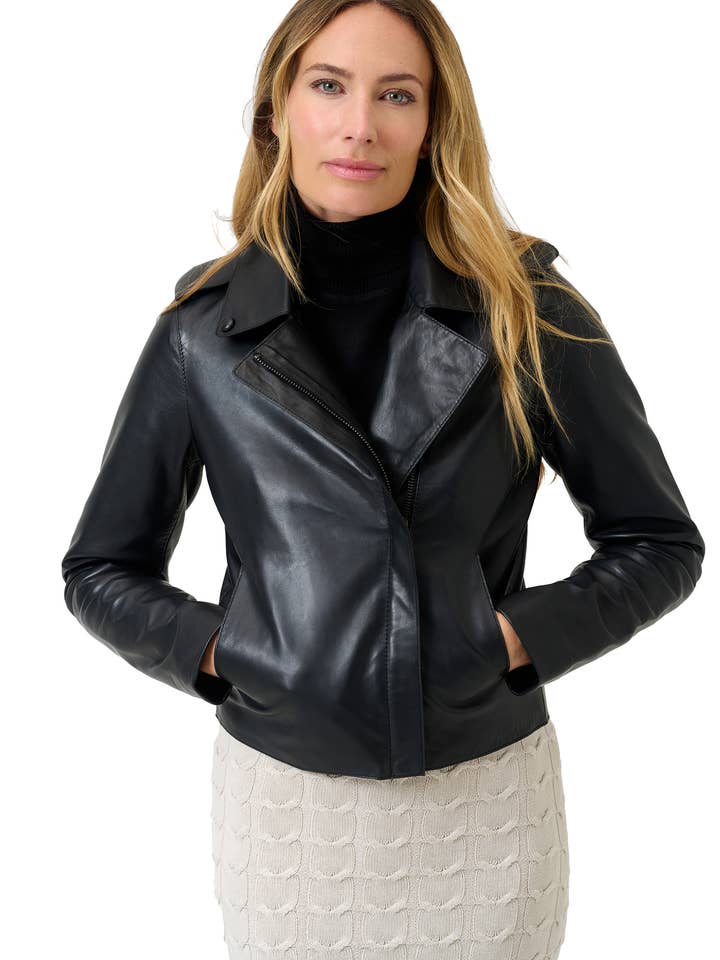 Ricano - Wholesale Leather Jacket - Women's - Women's Leather Jacket Juana - Lamb Nappa Leather6