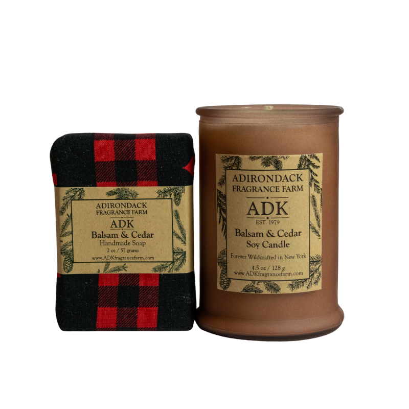 Adirondack Fragrance  Flavor Farm - Wholesale Jar/Filled Candle - Balsam & Cedar Christmas Gift Set2