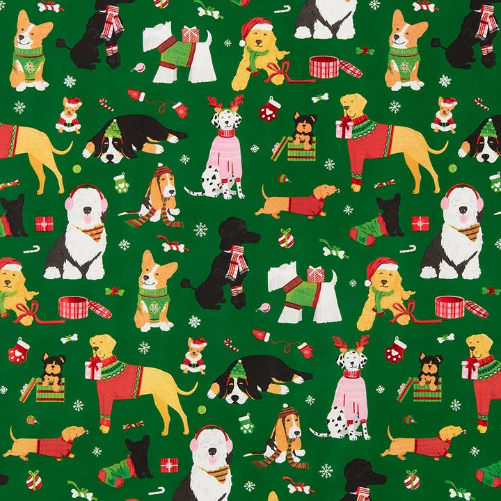 Paper Source Wholesale - Wholesale Wrapping Paper Roll - Good Boys Christmas Wrap