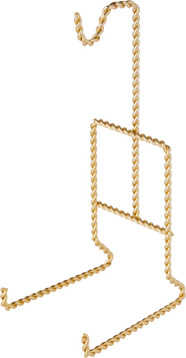 Bard's – Großhandel Verkaufsdisplay-Ständer/-Gehäuse – Bard's Gold Tasse- und Untertassenständer, 6,5 Zoll H x 2,5 Zoll B x 3,25 Zoll T4