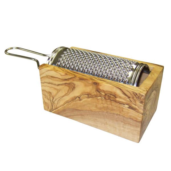 Naturally Med Inc. - Wholesale Grater - Olive Wood Cheese Grater with Box