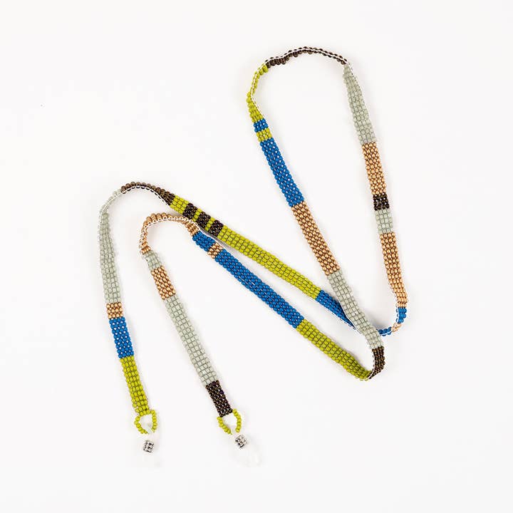 Altiplano - Wholesale Eyewear Cases & Holders - Unisex - Beaded Color Block Eyeglass Cord