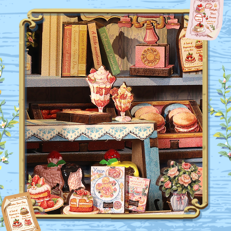 Hands Craft Intl - Wholesale Puzzle - Kids - DIY Book Nook Kit: Sweet Marie5