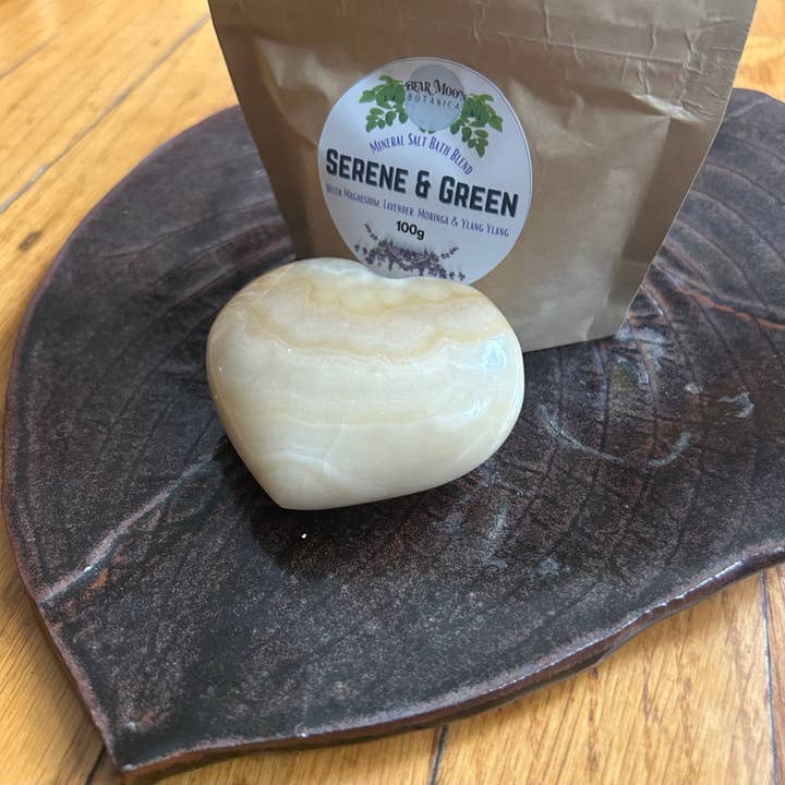 Bear Moon Botanica - Wholesale Bath Salts - Serene & Green Mineral Salt Bath Blend1