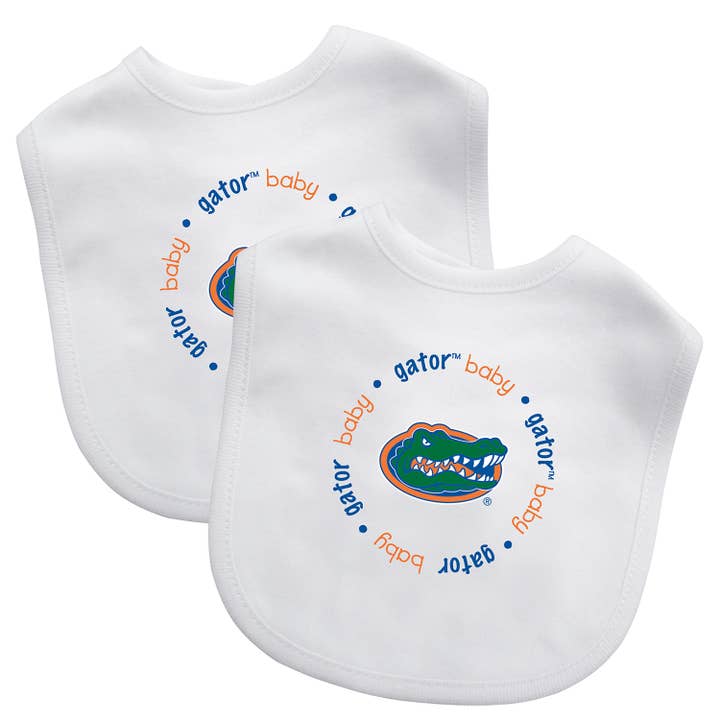 Florida Gators - Lot de 2 bavoirs pour bébés pour la vente par Masterpieces Puzzles