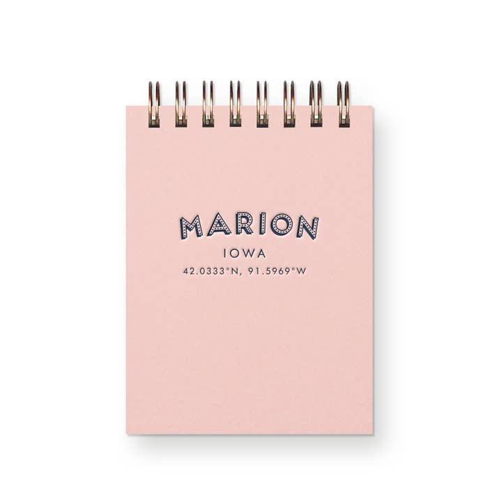 Ruff House Print Shop - Wholesale Notebook - Custom City Coordinates Mini Jotter Notebook14