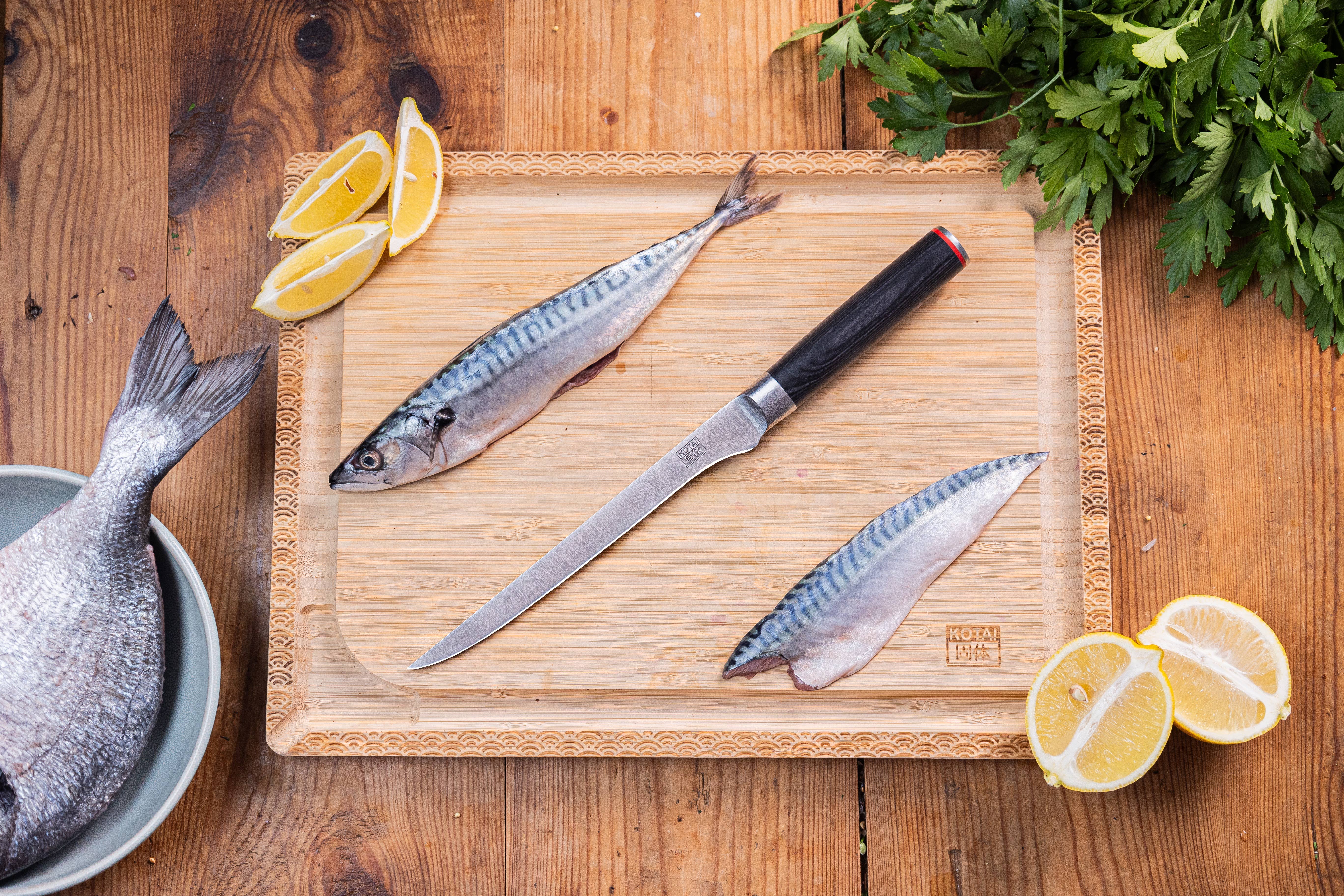 KOTAI - Wholesale Kitchen/Utility Knife - Kitchen Knife - KOTAI Flexible Fillet Knife + Gift box2