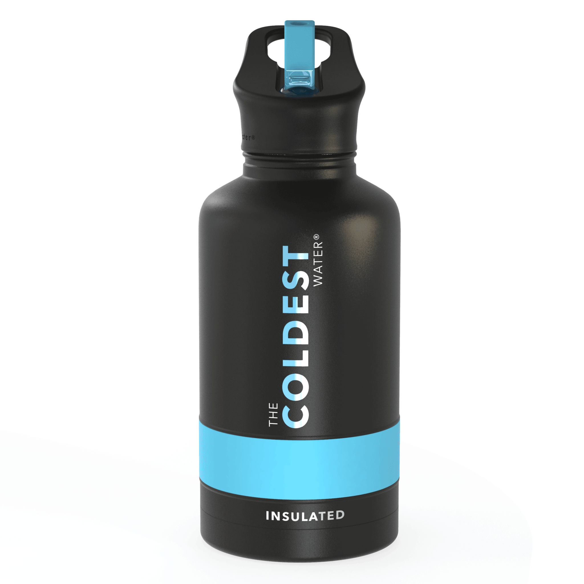 The Coldest Water - Sports Water Bottle - White – Fetch Mkt.