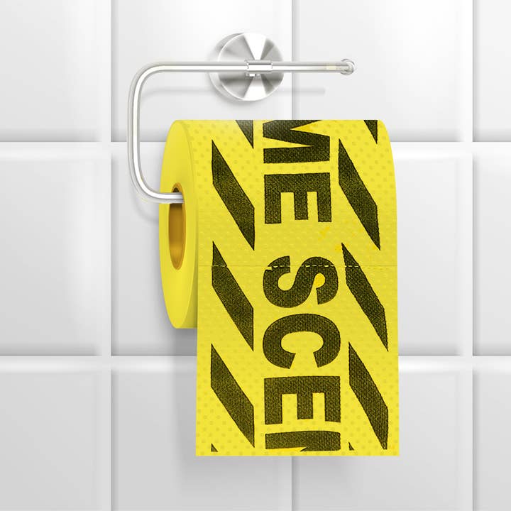 Mad Monkey - Crime Scene toilet paper for wholesale by Mad Monkey GmbH