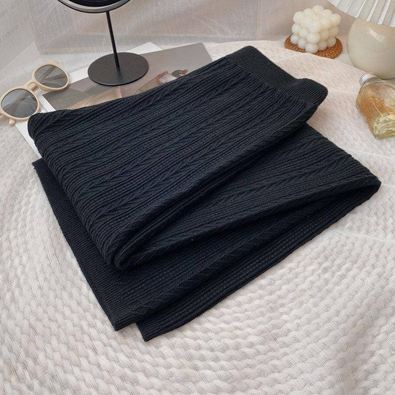 Marayn - Wholesale Pants - Women's - Soft Knit WideLeg Pants Korean Style Autumn Comfort8