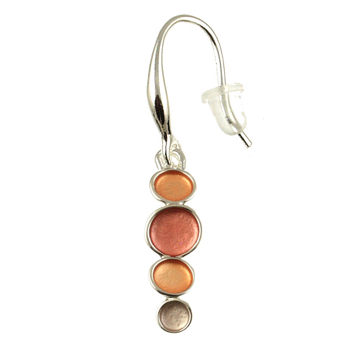 Origin Jewelry - Vente Boucles d'oreilles pendantes - Rangée de points, boucles d'oreilles pendantes, plusieurs couleurs,6