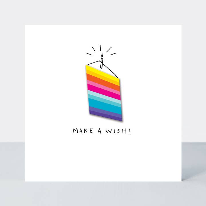 Lollipop - Make A Wish/Cake Slice for wholesale by Rachel Ellen Designs
