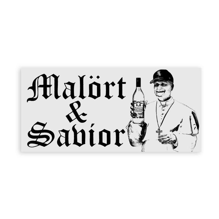 Autocollant de pare-chocs Malort & Sauveur pour la vente par Mover & Shaker