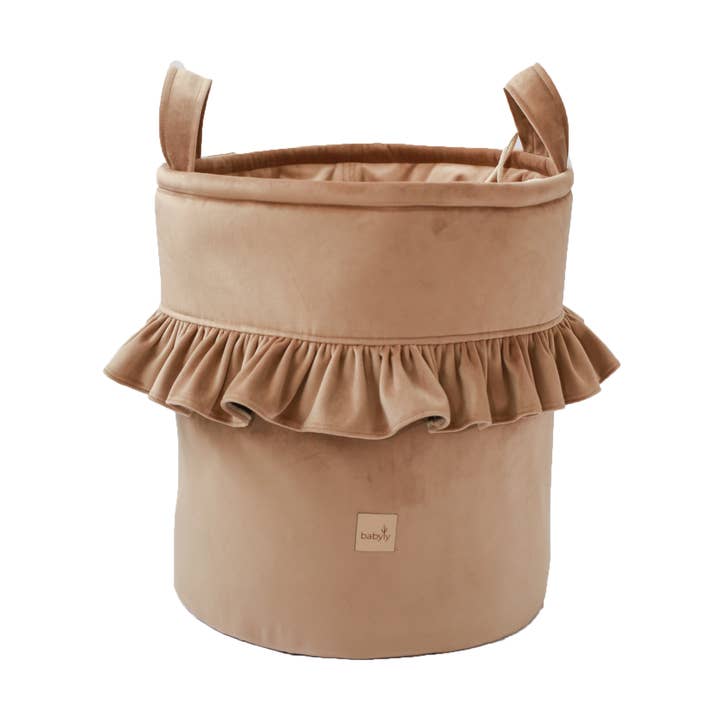 Velvet toys basket/ toys box with flounce - 5 colors and other Purchase Wholesale baby storage box. Free Returns & Net 60 Terms on Faire trending on Faire.