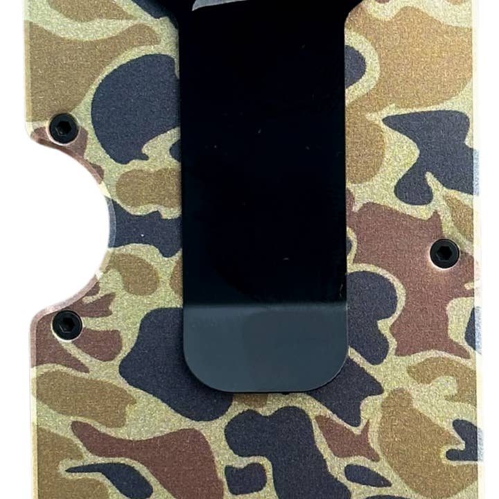 Duck Camo Money Clip for wholesale by Embry Outdoors
