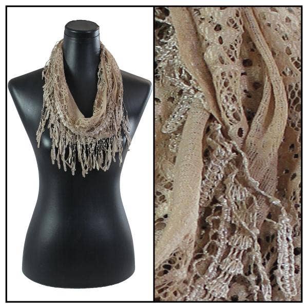 The Magic Scarf Company - Wholesale Sjaal - Dames - 7777 - Victoriaanse kanten overloopsjaals16